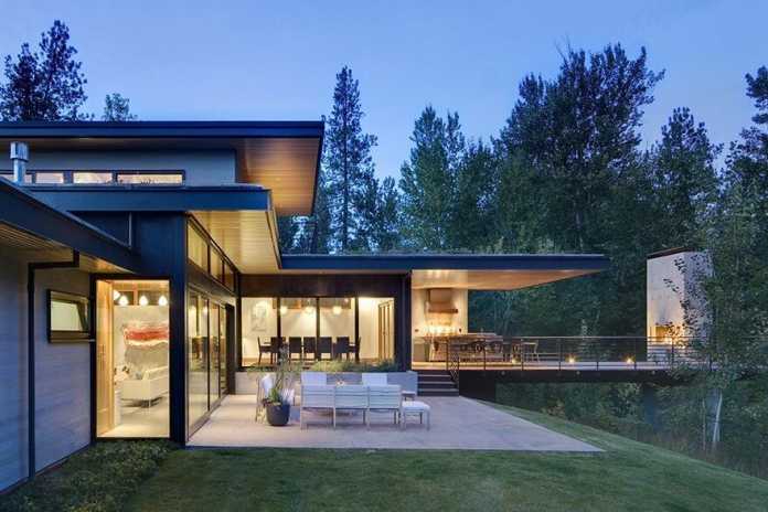 Sustainable Mountain House in Western Montana