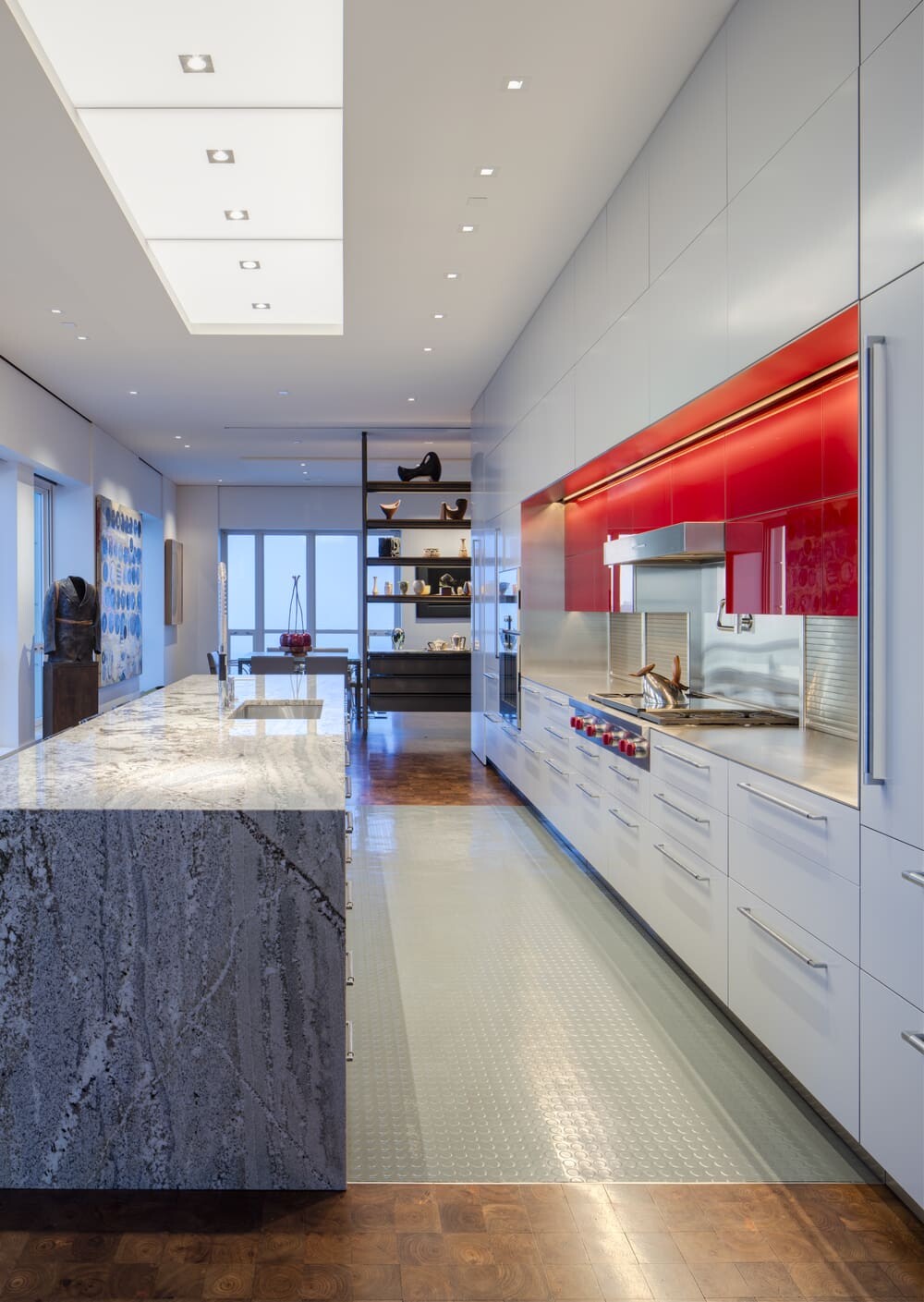 kitchen, Wheeler Kearns Architects