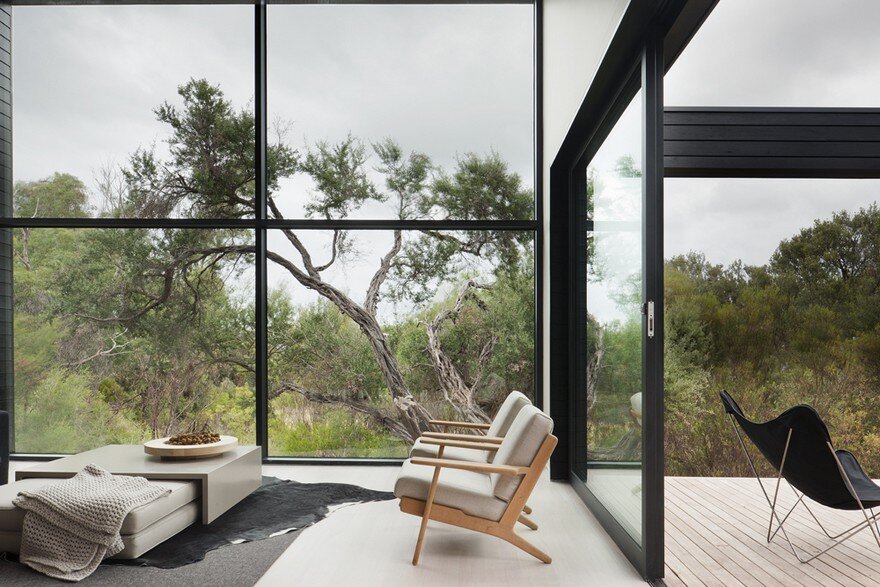Contemporary Coastal Home with a Blackened Timber Facade 3