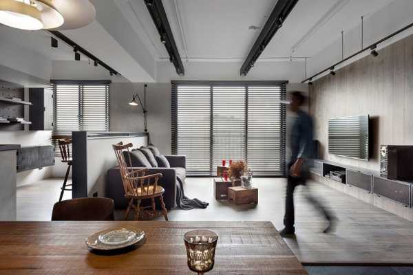 Industrial-Style Home in Taiwan Enhanced by Textural Diversity 4