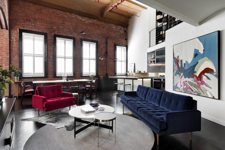 Oxford Street Apartment Featuring an Industrial Aesthetic 7