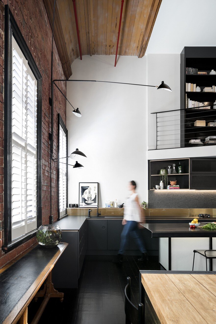 Oxford Street Apartment Featuring an Industrial Aesthetic 4