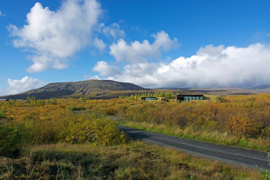 This Rural Cottage in Iceland Have Turf Roofs and Burnt Timber Cladding 15