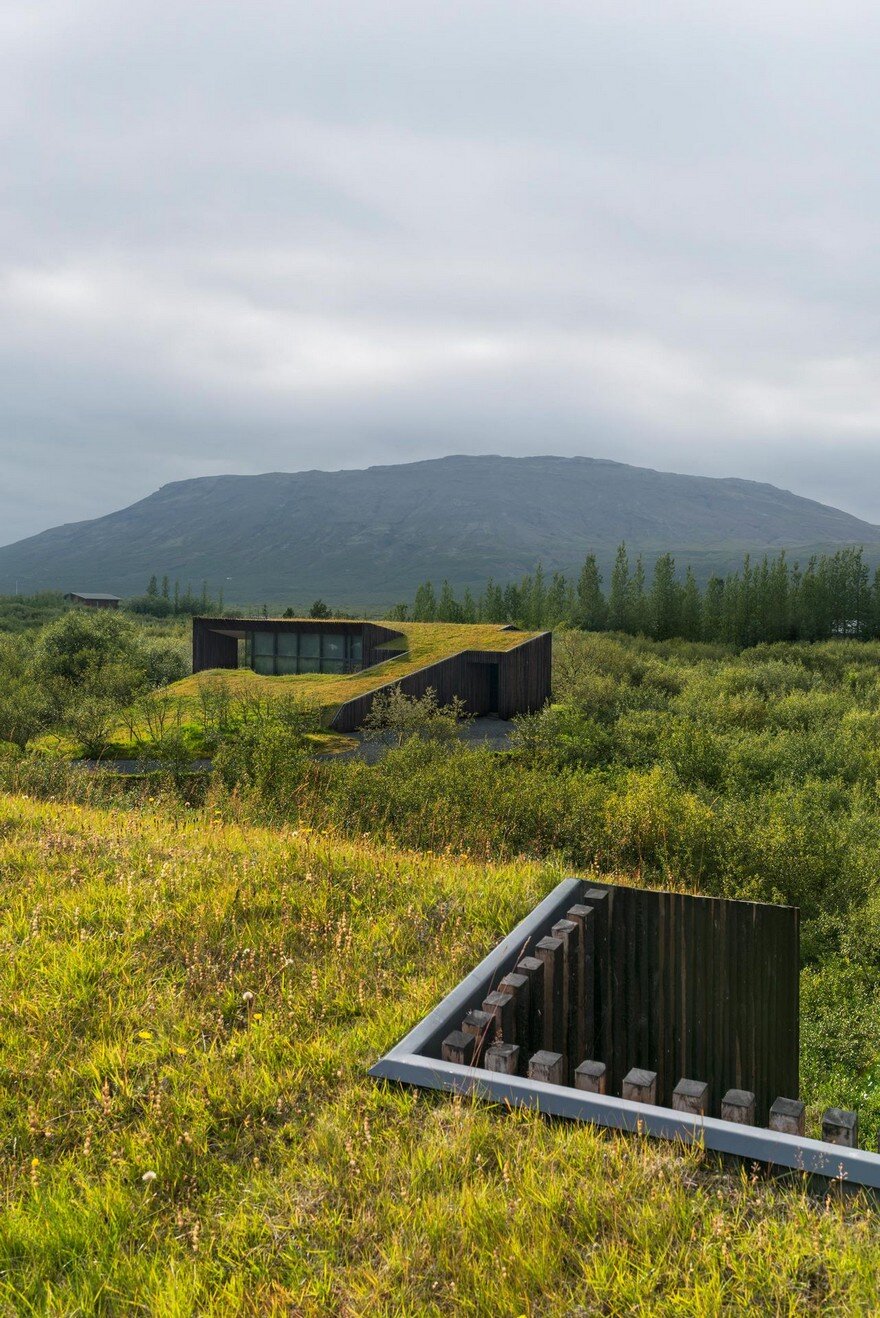 This Rural Cottage in Iceland Have Turf Roofs and Burnt Timber Cladding 3