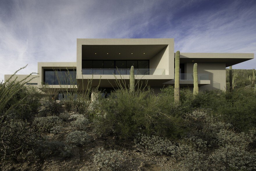 Striking Desert House in Tucson, Arizona, Kevin B. Howard Architects 1