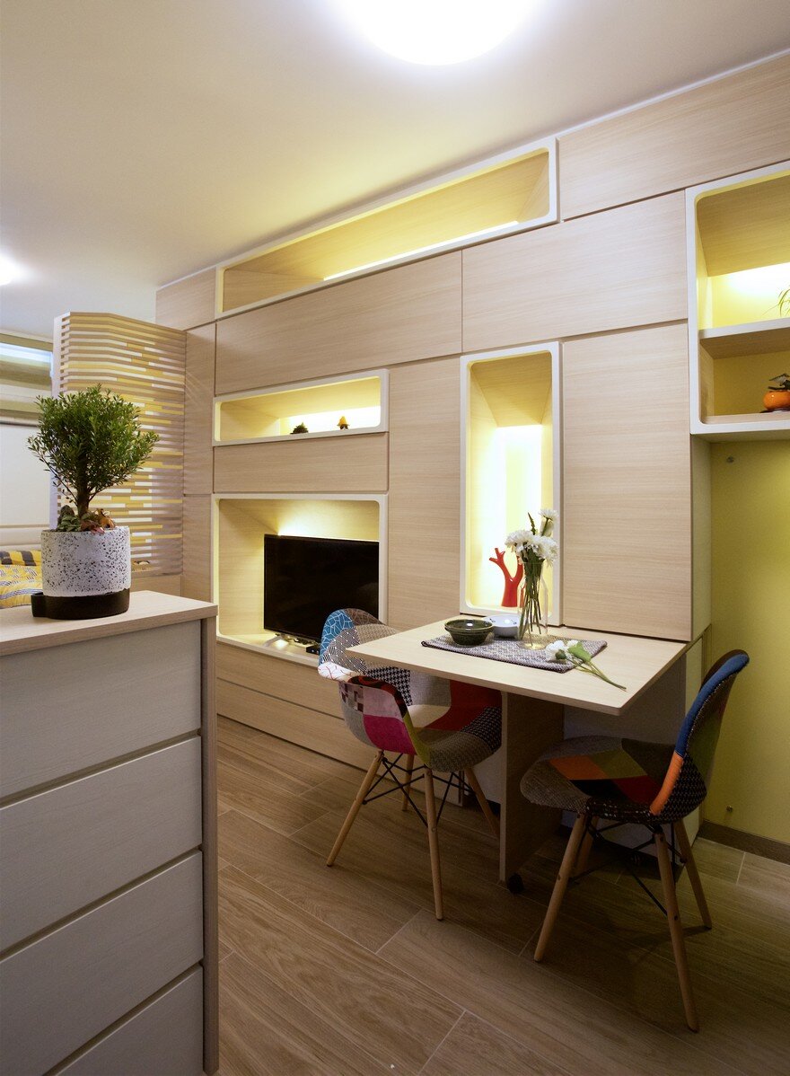 324 Gallery: Micro Apartment Refurbished by Sim-Plex Design 10