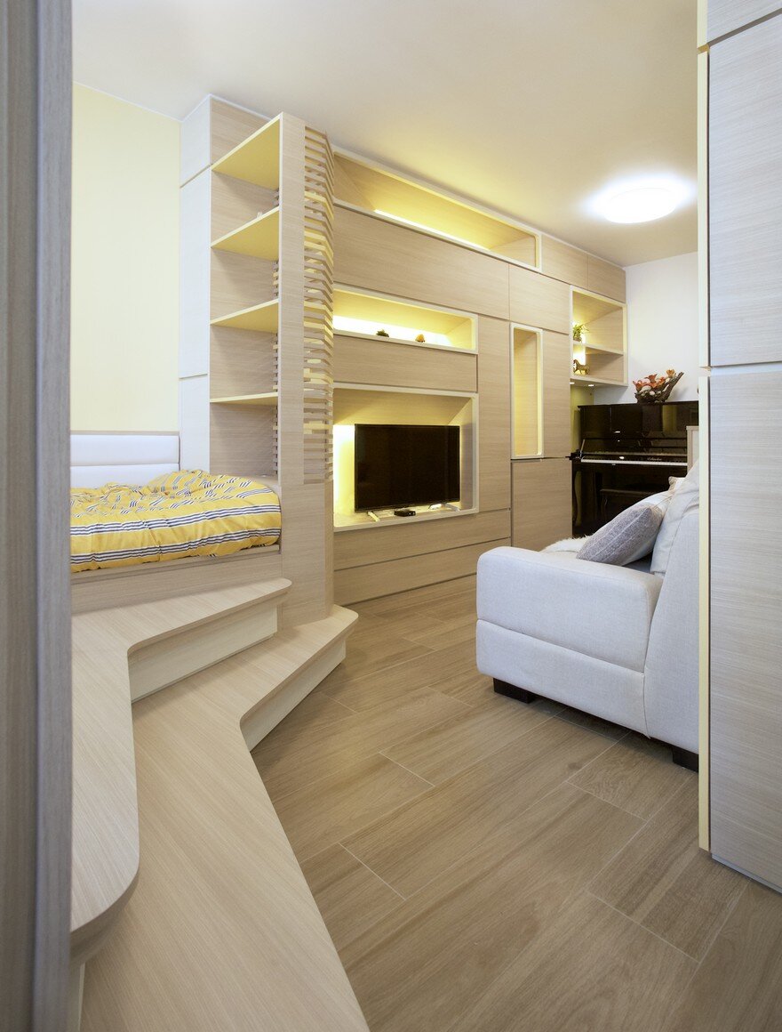 324 Gallery: Micro Apartment Refurbished by Sim-Plex Design 5