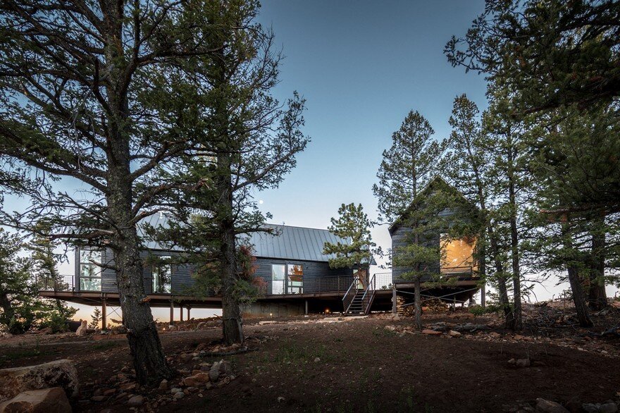 Big Cabin & Little Cabin in Colorado by Renée del Gaudio Architecture