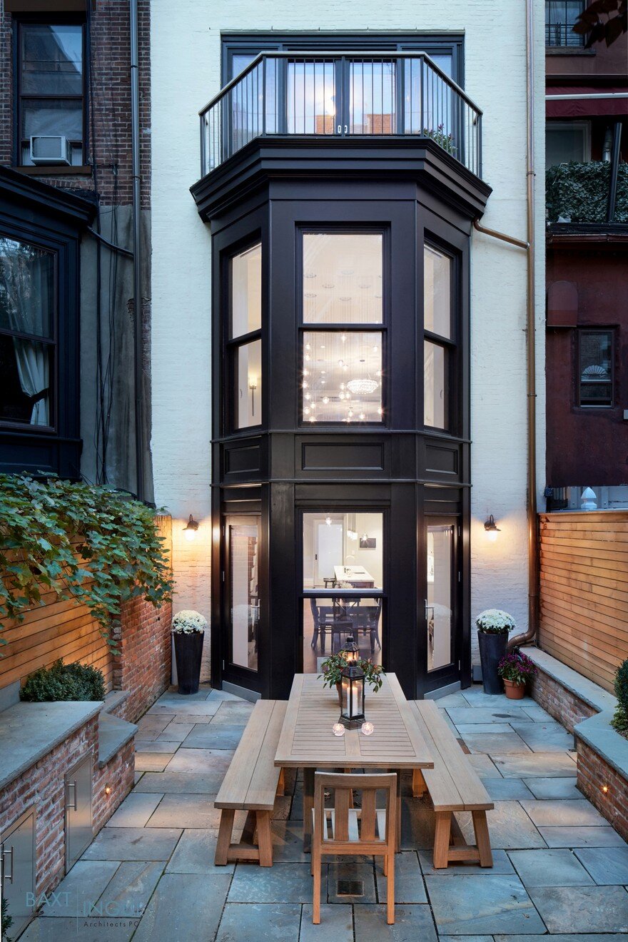 Brooklyn Heights Townhouse by Baxt Ingui Architects