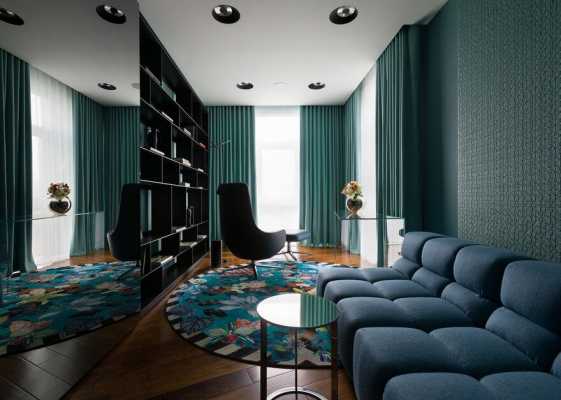 Color Blocking House in Kiev by Yuriy Zimenko