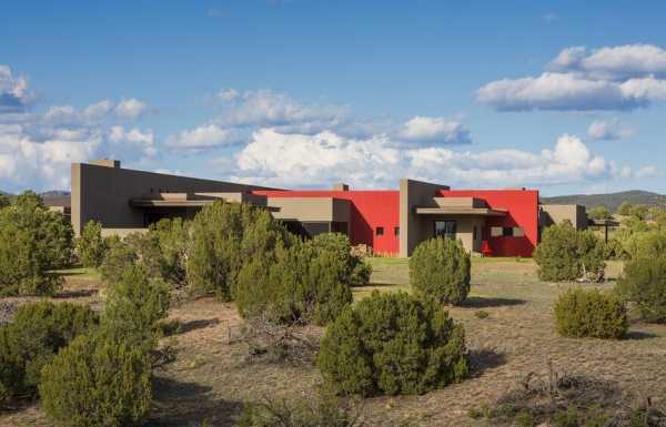 Galisteo House in New Mexico by Archaeo Architects 1