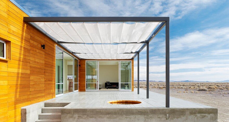 Rondolino Residence in Nevada Desert by Nottoscale 10