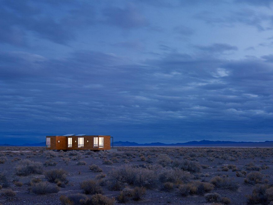 Rondolino Residence in Nevada Desert by Nottoscale 13