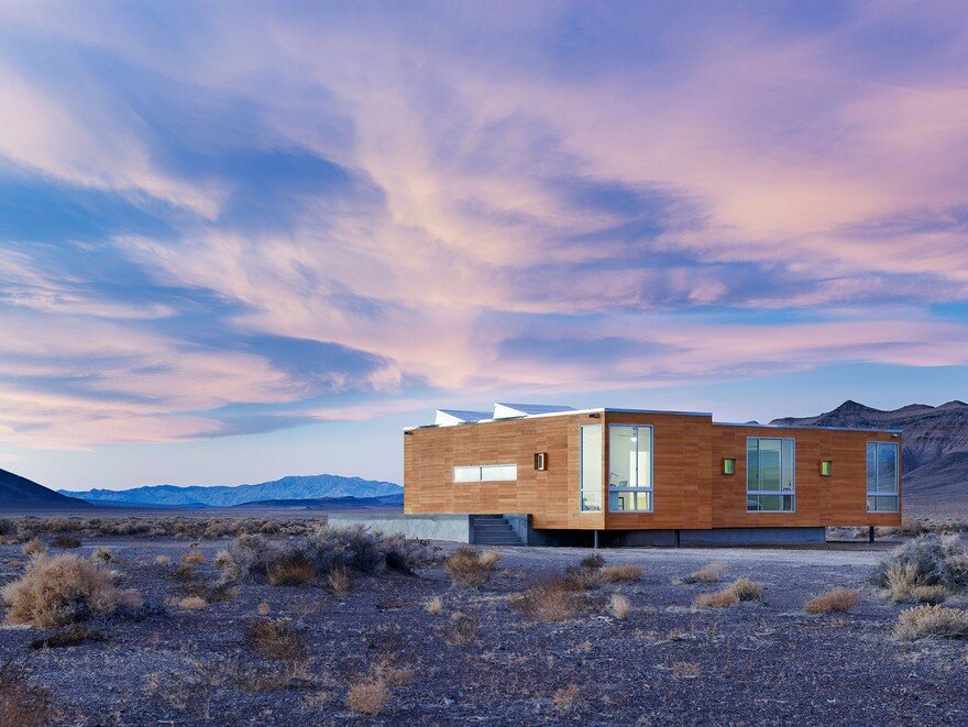 Rondolino Residence in Nevada Desert by Nottoscale 3