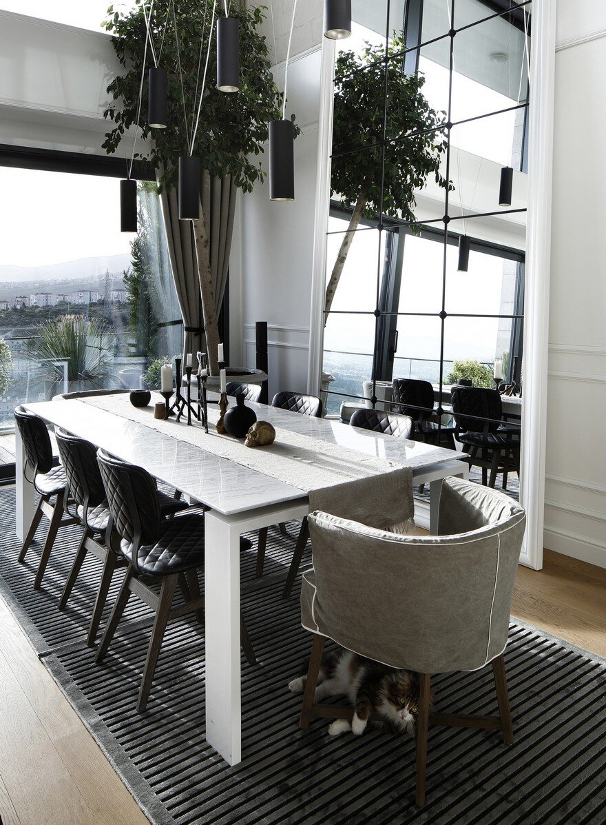 Bornova Penthouse Inspired by Wabi-Sabi Style, Unlimited Design 10