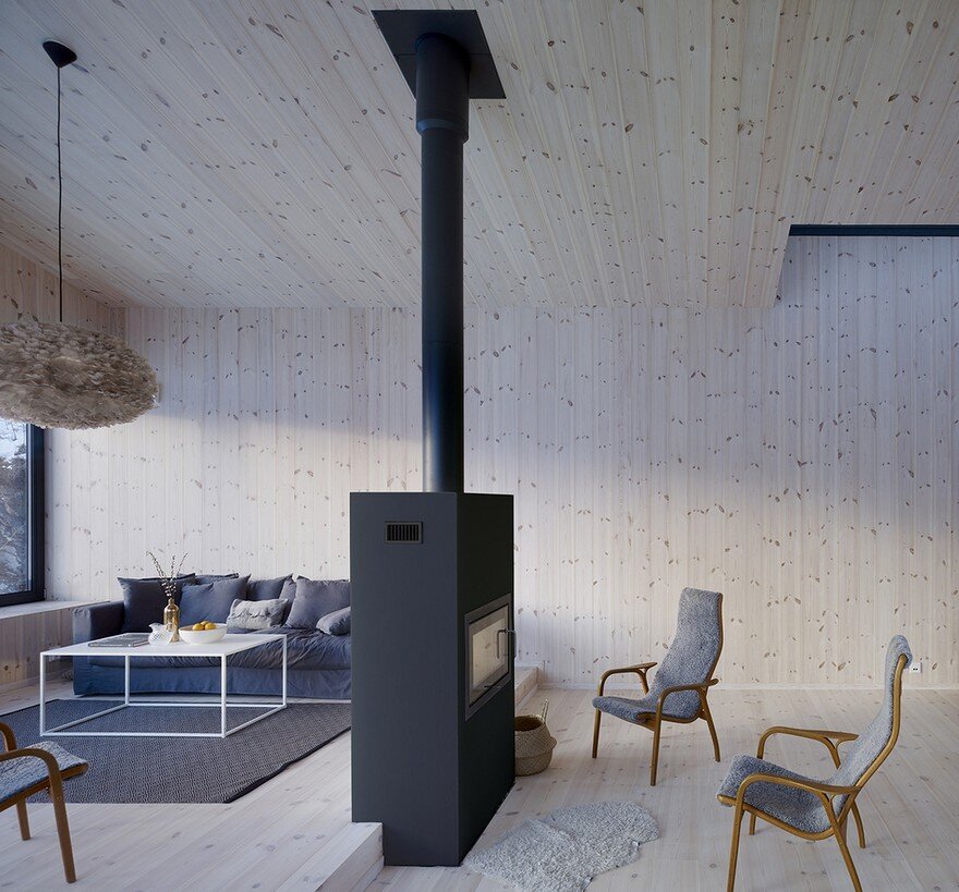 Contemporary Black Wooden House 5