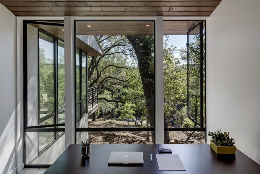 Home Office Addition: Creekbluff Studio by Matt Fajkus Architecture 7