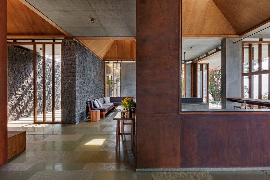 Single Level Pavilion Build as a Retreat to Escape the Frenetic Pace of Mumbai Life 6