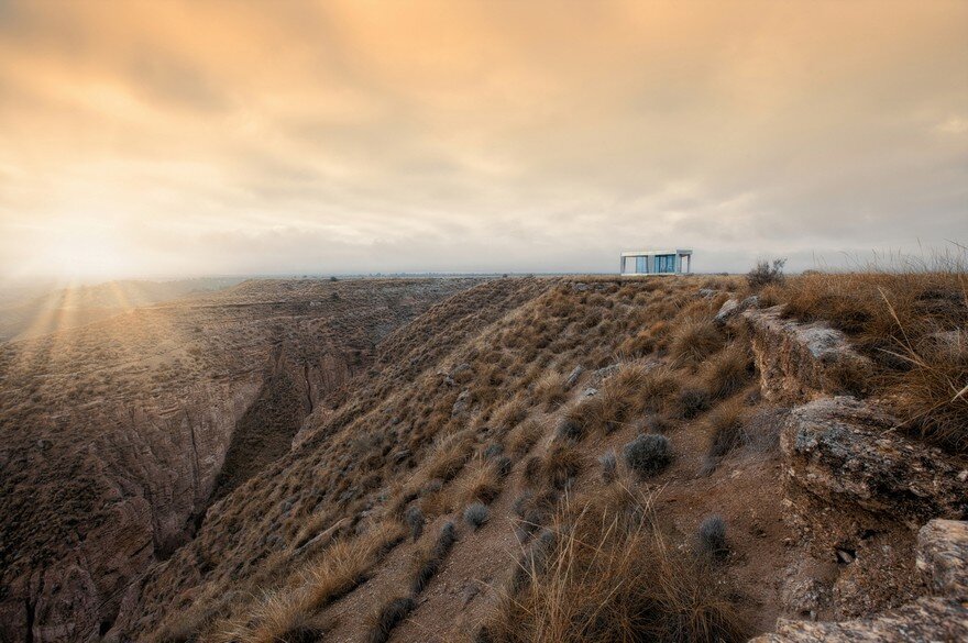 Small Glass Cabin in Gorafe Desert, Spain by OFIS Arhitekti