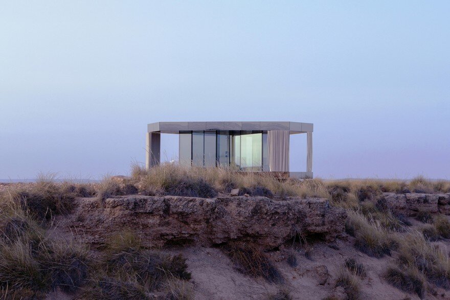 Small Glass Cabin in Gorafe Desert, Spain by OFIS Arhitekti 1