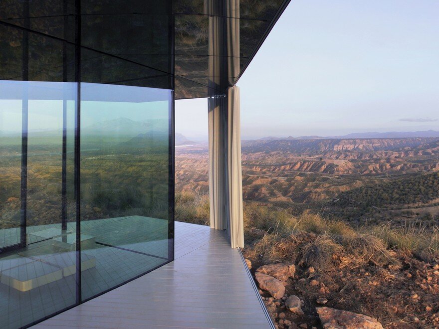 Small Glass Cabin in Gorafe Desert, Spain by OFIS Arhitekti 10