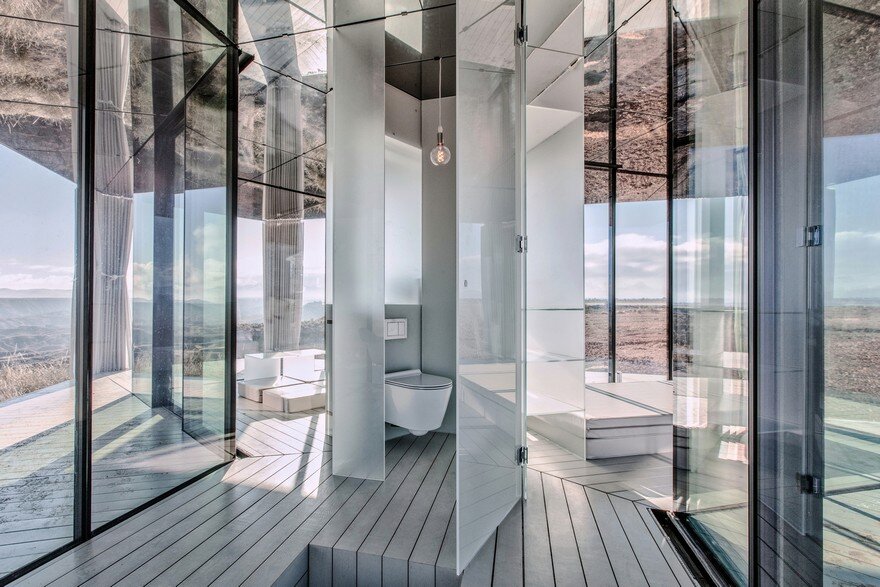 Small Glass Cabin in Gorafe Desert, Spain by OFIS Arhitekti 6