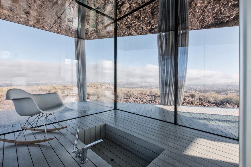 Small Glass Cabin in Gorafe Desert, Spain by OFIS Arhitekti 5