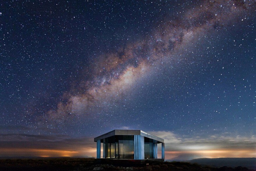 Small Glass Cabin in Gorafe Desert, Spain by OFIS Arhitekti 12