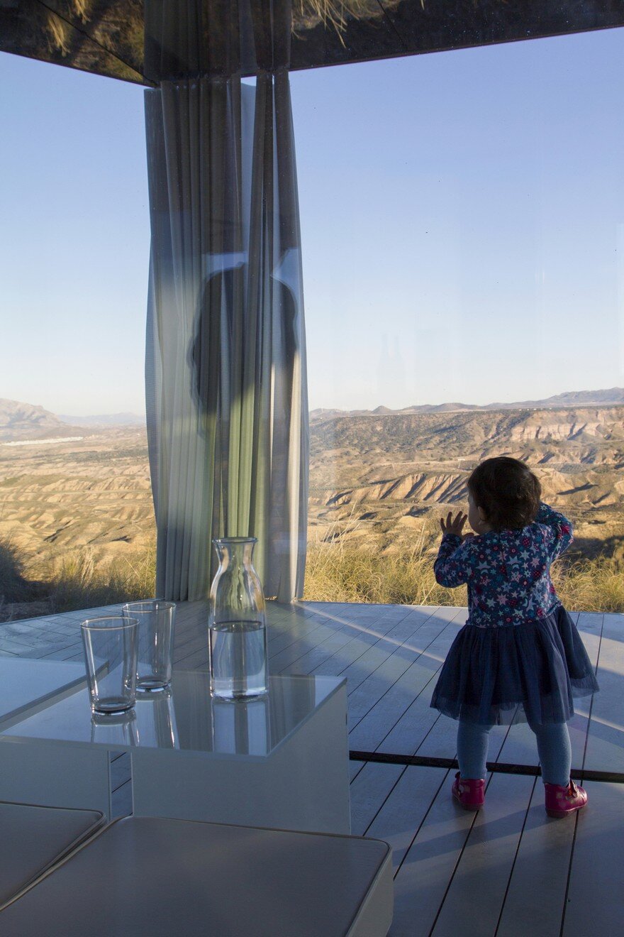 Small Glass Cabin in Gorafe Desert, Spain by OFIS Arhitekti 7