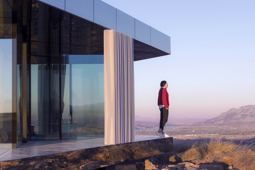 Small Glass Cabin in Gorafe Desert, Spain by OFIS Arhitekti 9