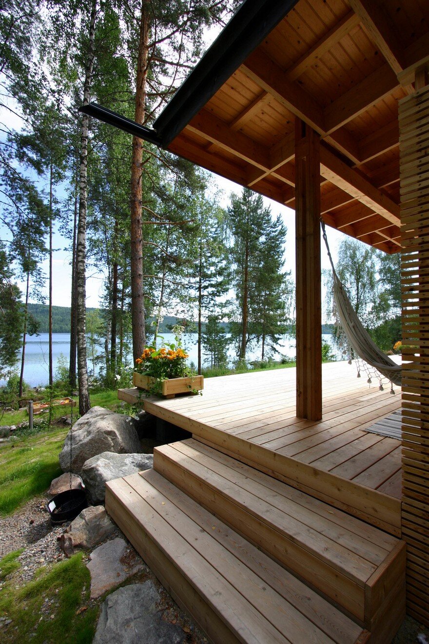 Summer Villa Built on the Shore of a Beautiful Lake in Central Finland 1