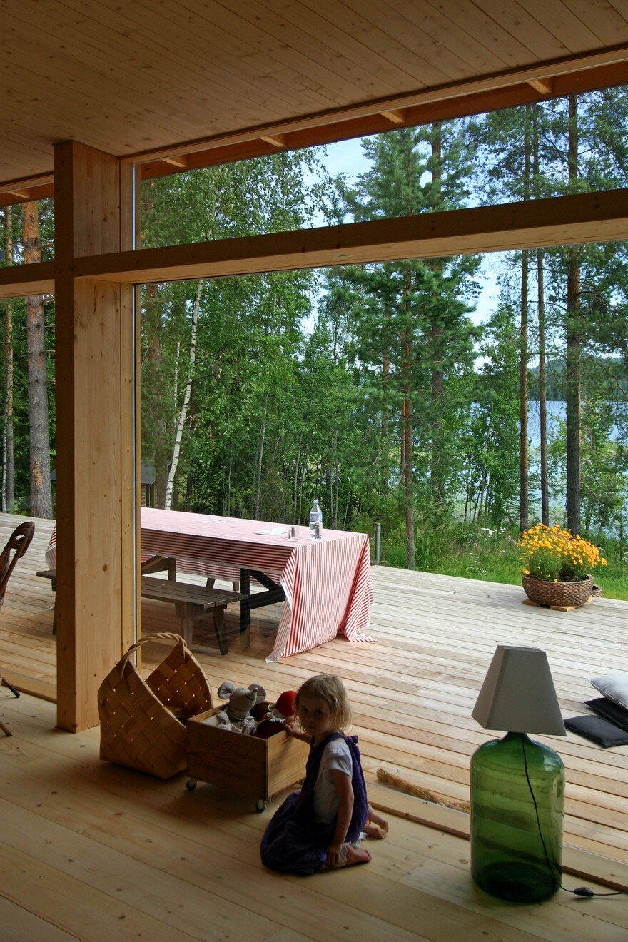 Summer Villa Built on the Shore of a Beautiful Lake in Central Finland 4