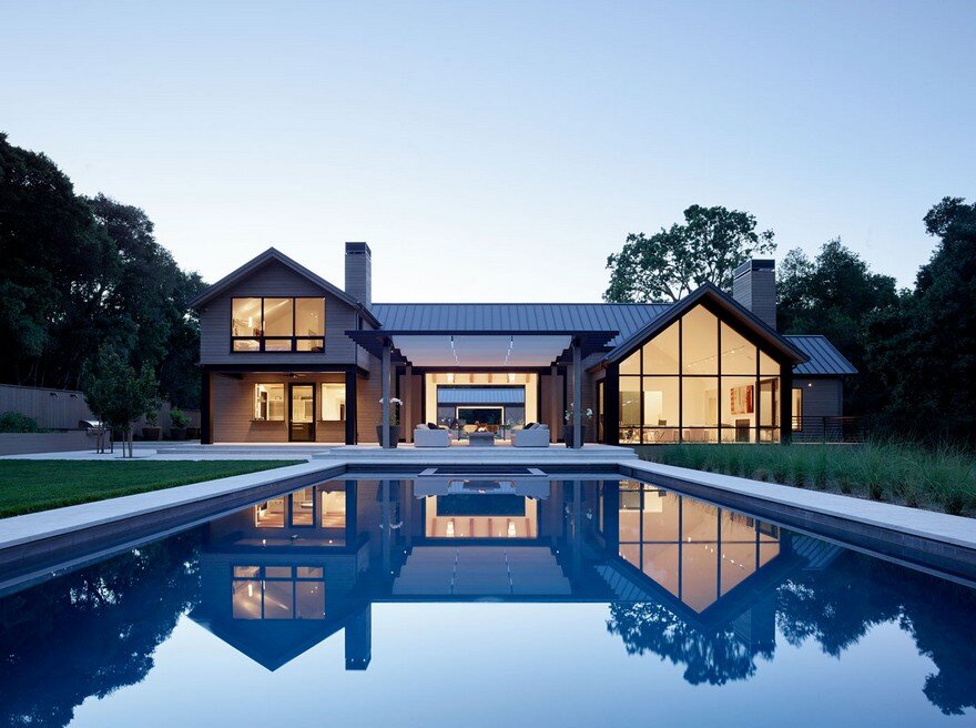 Woodside Residence by Charlie Barnett Associates Architects