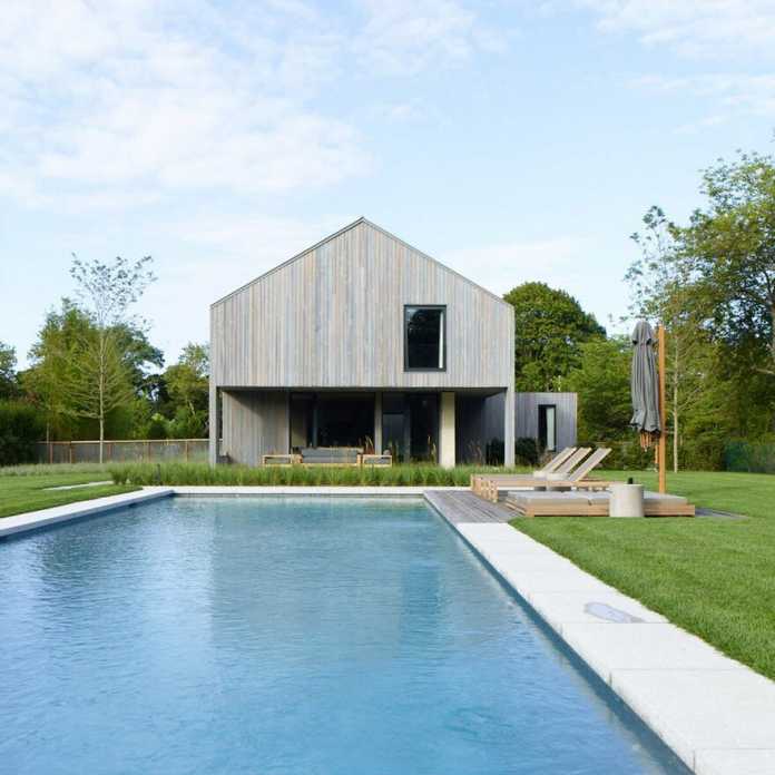 Amagansett House is a Maintenance-Free Home Consists of Two Barn-Like ...