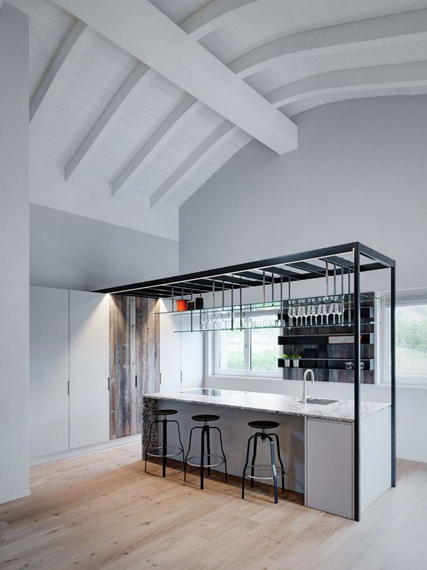 Stefano Viganò Designed a Double-Height Loft with an Industrial Personality 9