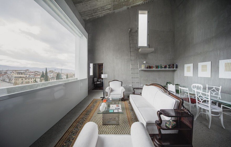 Elisa Valero Arquitectura Designed Eight Experimental Apartments with Exposed Concrete Walls