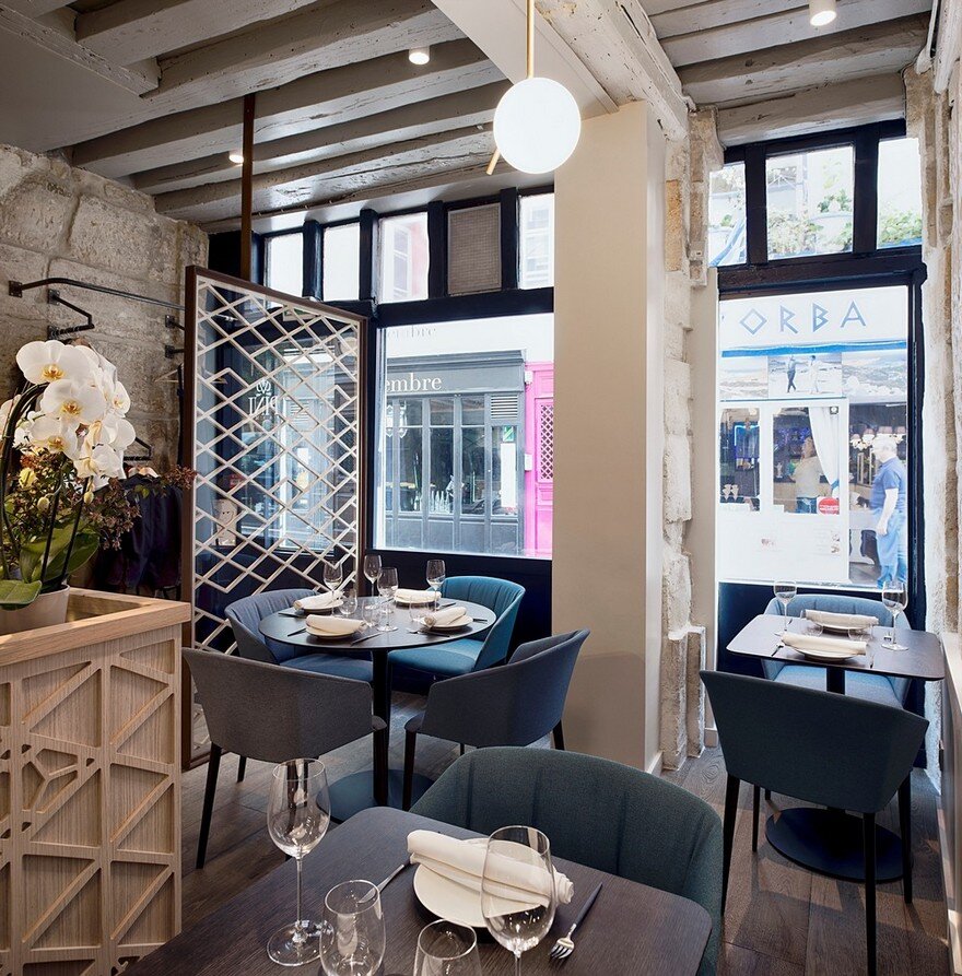 Gourmet Restaurant in Paris by Alia Bengana + Atelier BEPG