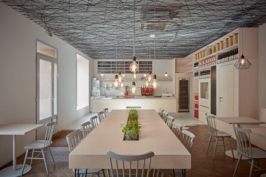 Mars.s Architects Designed the Interior of Prague´s Lasagneria Bistro