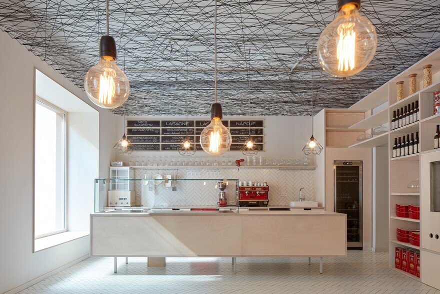 Mars.s Architects Designed the Interior of Prague´s Lasagneria Bistro 1