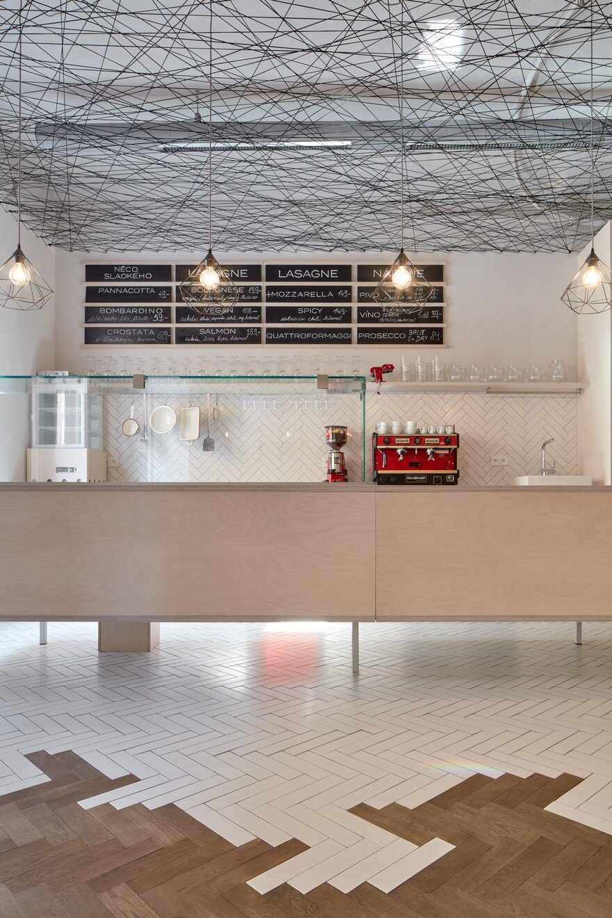 Mars.s Architects Designed the Interior of Prague´s Lasagneria Bistro 4