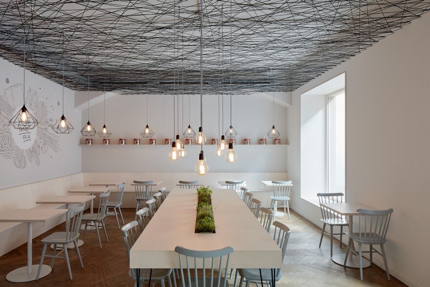Mars.s Architects Designed the Interior of Prague´s Lasagneria Bistro 6
