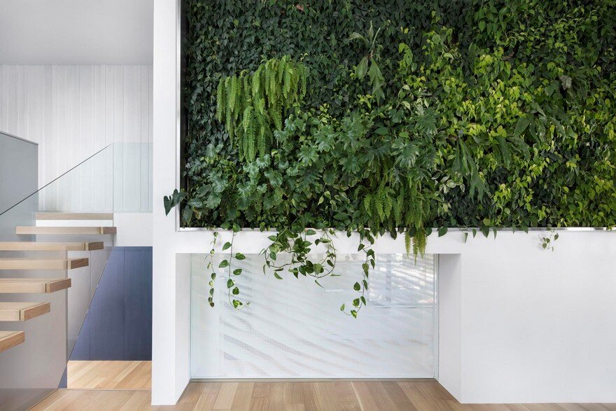 Minimalist Mid-Century House With Plant-Covered Wall 5