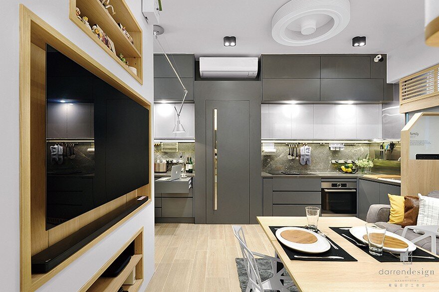 A Typical Mini Apartment Design in Hong Kong by Darren Design 2