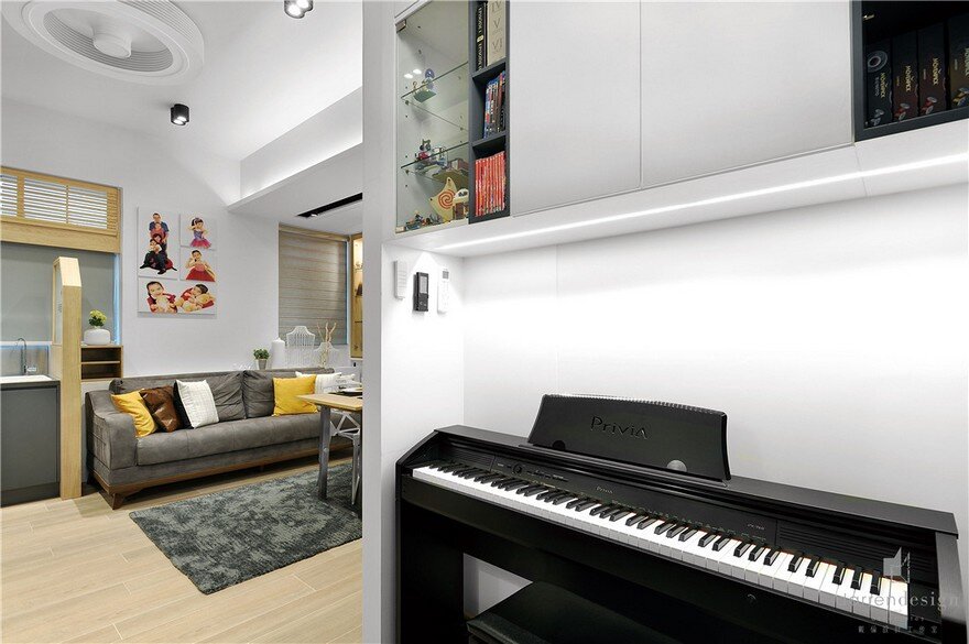 A Typical Mini Apartment Design in Hong Kong by Darren Design 6