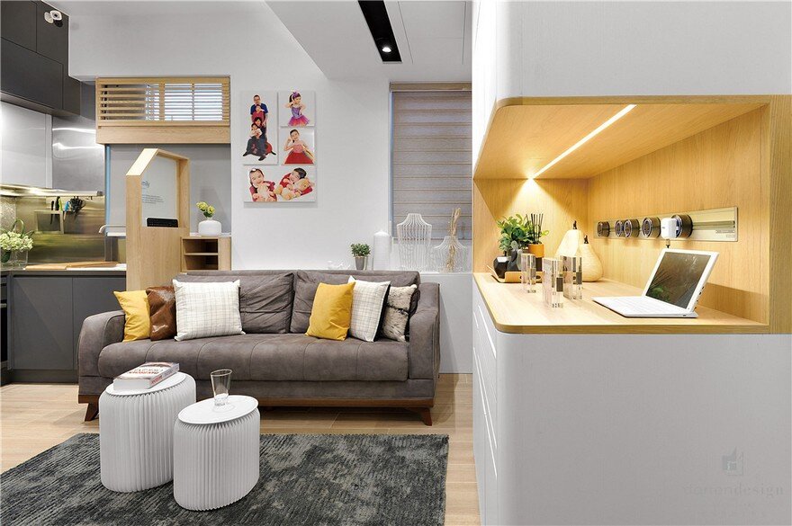 A Typical Mini Apartment Design in Hong Kong by Darren Design 5