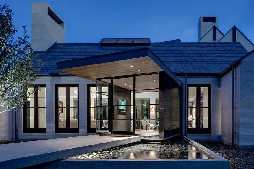 North Dallas House by Bentley Tibbs Architect 1