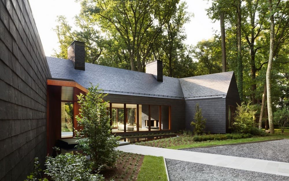 Slate House in a Maryland Forest by Ziger/Snead 11