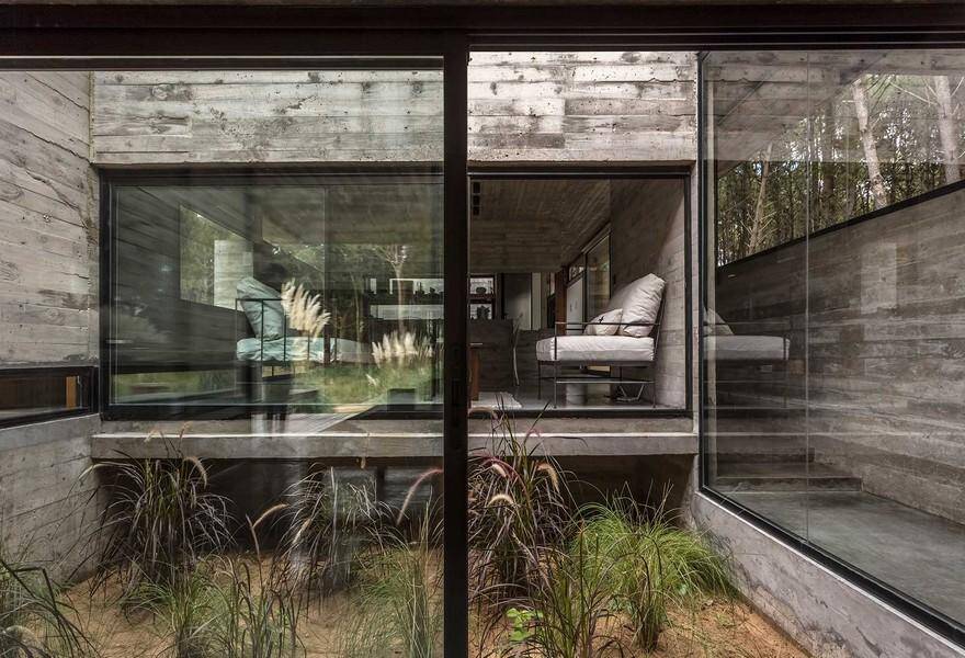 Forest Concrete House by Besonias Almeida Arquitectos 7