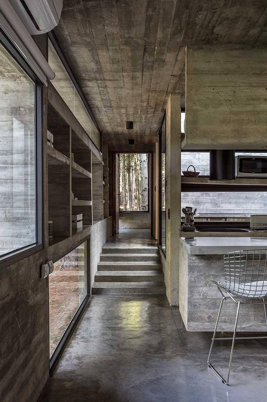 Forest Concrete House by Besonias Almeida Arquitectos 10