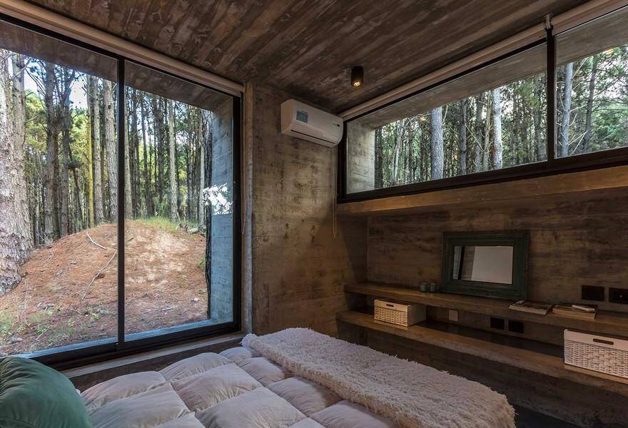 Forest Concrete House by Besonias Almeida Arquitectos 11